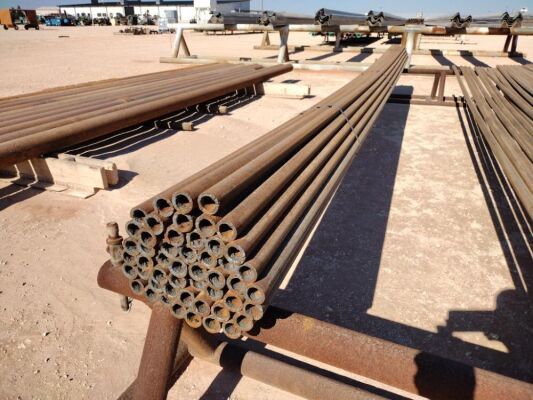 Approx (50) Joints of 20Ft x 1 1/2” Steel Tubing