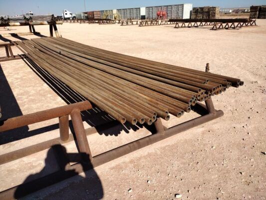 Approx (50) Joints of 20Ft x 1 1/2” Steel Tubing