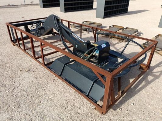 Unused Topcat BDRC-48 Adjustable Swing Mower ( Skid Steer Attachment )