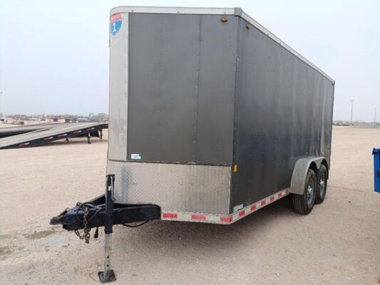 7x16Ft Enclosed Trailer