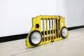 Yellow Jeep Wrangler Grill - 2