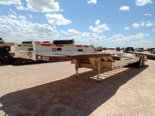 1980 Vulcan 40Ft Equipment Trailer