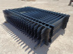 (16) Pcs 8ft x 6ft Power Coated Steel Site Fence - 2