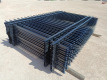 (16) Pcs 8ft x 6ft Power Coated Steel Site Fence - 3