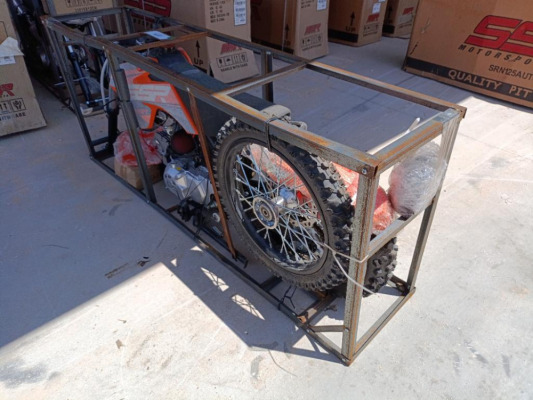 Unused SSR SRN125 Auto Pit Bike (Orange)