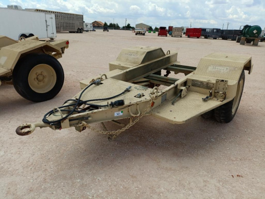 Single Axle Military Chassis Trailer