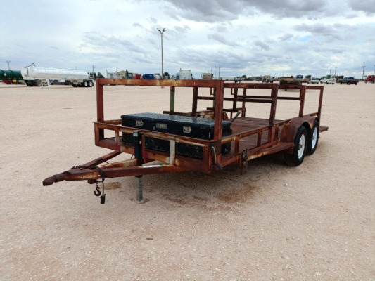 Shop Made Welding Trailer