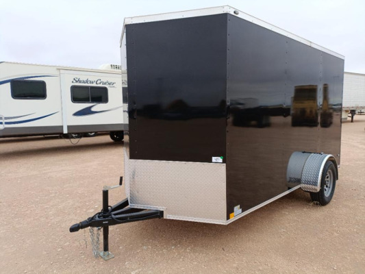 Unused 2025 H&S 6x12Ft Single Axle Enclosed Trailer