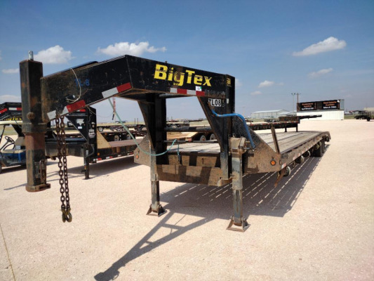 2009 Big Tex Gooseneck Trailer