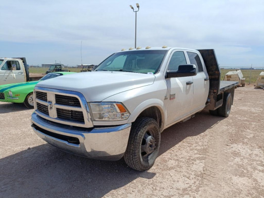 2012 Dodge Ram 3500 HD Dually Flatbed Pickup