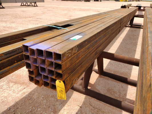 (25) pcs of 20Ft x 2" Square Tubing