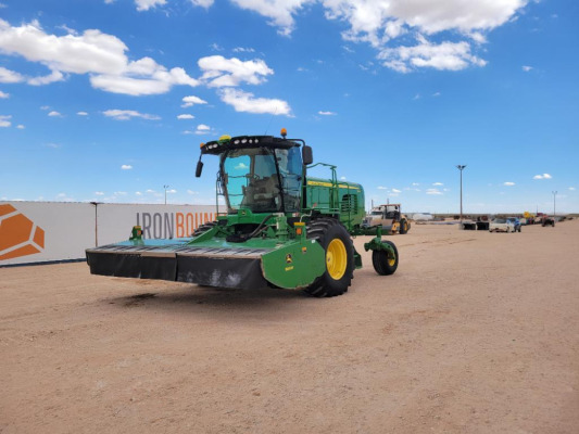 2018 John Deere W235R Self Propelled Windrower