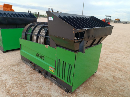 Unused GF480 Rotary Drum Screen