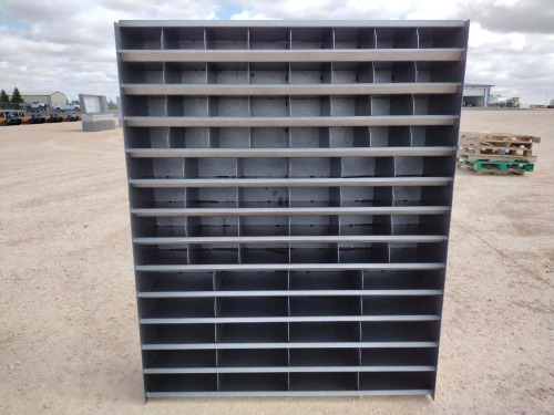 Unused (76 Bin) Metal Bolt Bin
