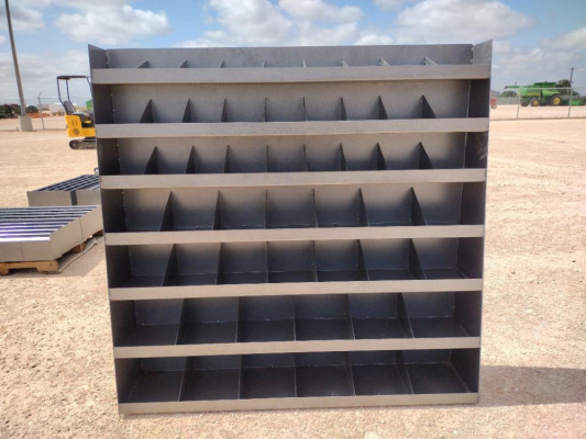 Unused (53 Bin) Metal Bolt Bin