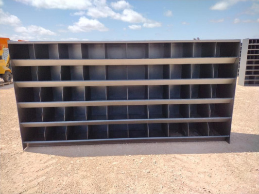 Unused (50 Bin) Metal Bolt Bin