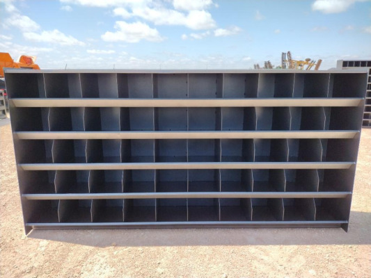 Unused (50 Bin) Metal Bolt Bin