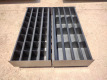 (2) 4Ft Unused Metal Bolt Bins