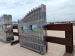(3 Sets) Unused 14ft Bi-Parting Iron Gate with ''DEER '' Artwork in the Middle Gate Frame - 3