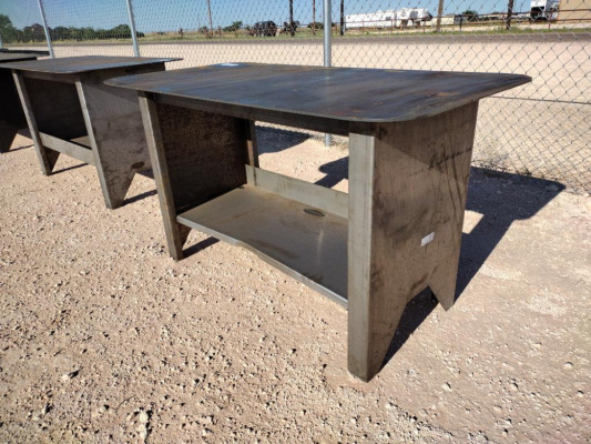 Unused 30'' x 57'' Welding Table w/Shelf