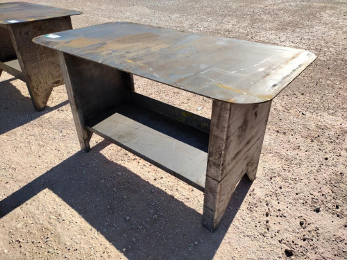 Unused 30'' x 57'' Welding Table w/Shelf