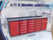 Unused 10Ft 15 Drawers Workbench/ Tool Chest