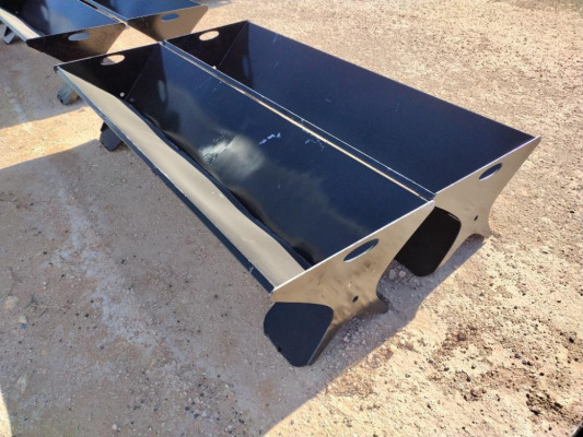 Unused (2) Heavy Duty 90'' Cattle Feeders