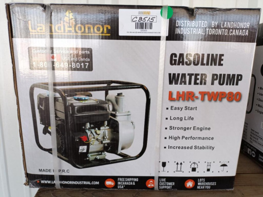 Unused Landhonor TWP80 3'' Semi-Trash Pump