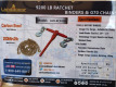 (5) Unused Landhonor Ratchet Binders and (10) 3/8'' 20ft Chains