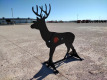 Unused 3/8'' AR500 Steel Deer Shooting Target w/Heart Flapper