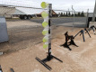 Unused 3/8'' Thick AR500 Dueling Tree Shooting Target - 2