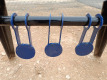 Unused 3/8'' AR500 Gong Shooting Target - 6