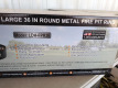 Unused Landhonor 36'' Round Metal Fire Pit Ring - 4