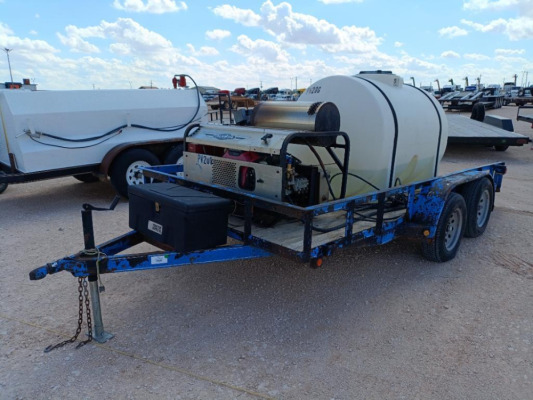 76"x14Ft Pressure Washer Trailer