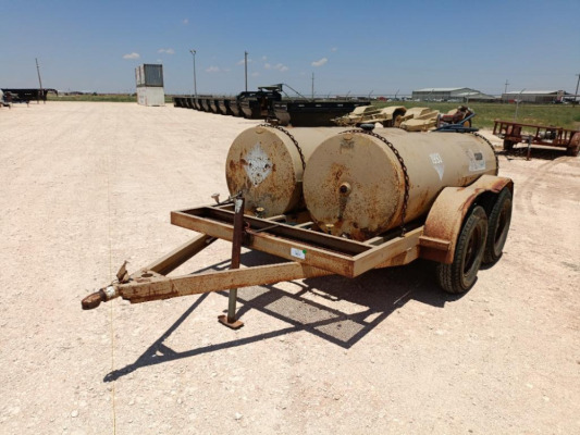 Shop Built Dual Tank Fuel Trailer
