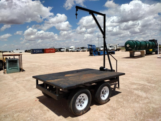8x6 Shop Built Game Trailer