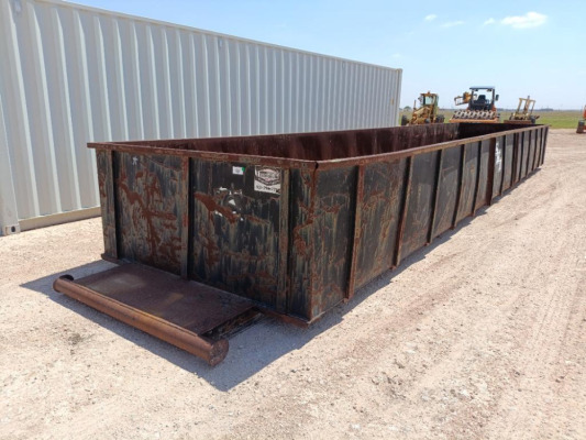 8Ft x 40Ft Open Top Tank on Skid