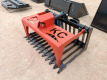 Unused Mini Universal Attach Skid Steer 48'' Skeleton Grapple