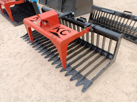Unused 76'' Skid Steer Skeleton Grapple