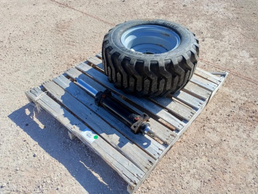 Scissor Lift Wheel 27X12.50-15/Steering Cylinder