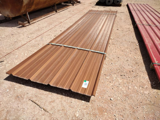( 4 pcs) Ag Panels 13ft Long, Color Copper