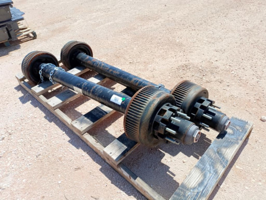 (2) Lippert 12K Trailer Axles