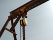 Portable A-Frame w/3 Ton Chain Hoist - 7