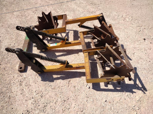 (3) Soil Finisher Units/Tractor Drawbar Hitch
