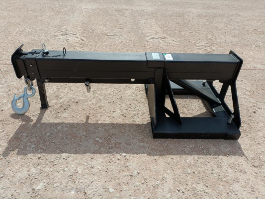 Unused Forklift Jib Boom, Manually Telescope