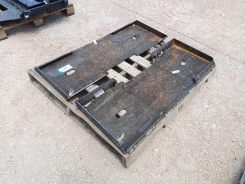 (2) Unused Formed Skid Steer Frames