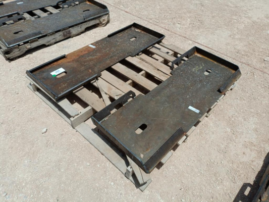 (2) Unused Formed Skid Steer Frames
