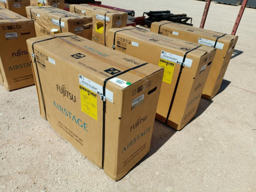 (3) Unused Fujitsu Mini Split, Split Type Outdoor Unit