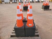 (50) Unused Safety Road Cones