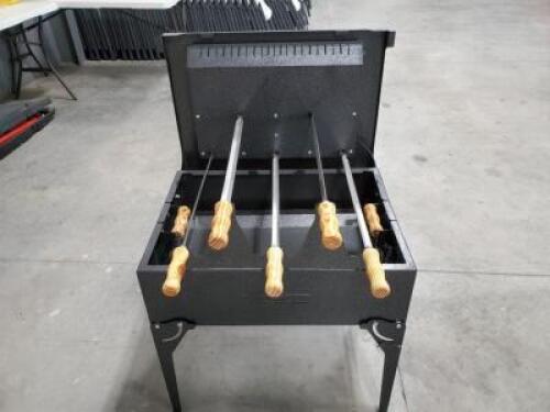 Unused Spade Churrasquero Rotisserie Grill